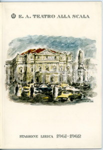 Libro, pubblicazione d epoca 1961 TEATRO ALLA SCALA Stagione lirica 196162  La fida ninfa Libretto 44 pp. 1