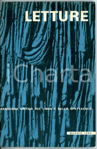 Giornale, rivista storica 1962 LETTURE G. B. ANGIOLETTI Le ragioni di una poetica Rivista anno XVII nÂ° 5 1