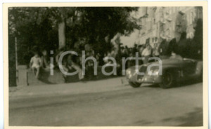 Fotografia d epoca originale 1946 VENEZIA 1Â° Circuito del Lido  Passaggio ALFA ROMEO 6C TorpedinoBrescia 1