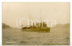 Cartolina originale da collezione 1920 ca MARINA MILITARE Cacciatorpediniere Regia Marina CARABINIERE Cartolina 1