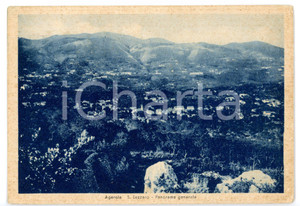 Cartolina originale da collezione 1930 ca AGEROLA  SAN LAZZARO NA Veduta panoramica Cartolina VINTAGE FG 1