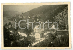 Fotografia d epoca originale 1948 BIANA PC Veduta panoramica Fotografia VINTAGE 9x6 cm 1