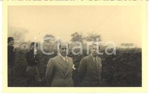 Fotografia d epoca originale 1933 AUTOMOBILISMO MONZA Gran Premio d Italia  Achille STARACE  Foto 14x9 cm 1