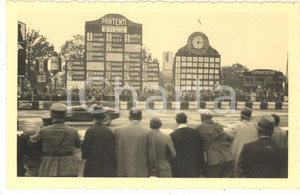 Fotografia d epoca originale 1933 AUTOMOBILISMO MONZA GP d Italia  Una fase della gara  Foto 14x9 cm 1