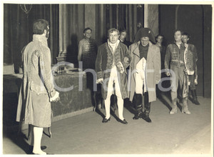 Fotografia d epoca originale 1932 ROMA TEATRO Campo di Maggio  Corrado RACCA nel ruolo di Napoleone 9 1