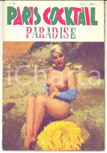 Giornale, rivista storica 1957 PARISCOCKTAIL ET PARADISE Revue Ã©rotique  Naked women  nÂ° 61 46 pp. 1