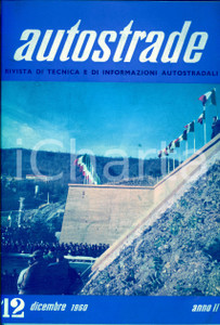 Giornale, rivista storica 1960 AUTOSTRADE La nuova Transappenninica  Rivista Anno II nÂ° 12 1
