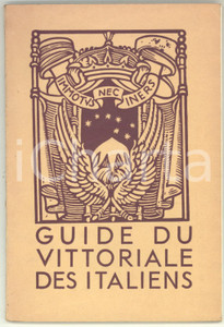 Libro, pubblicazione d epoca 1950 Antonio BRUERS Le Vittoriale des Italiens  Guide resumÃ© 72 pp. 1