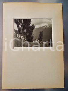 1936 Area di MALLNITZ (AUSTRIA) Veduta panoramica *Foto con passepartout 24x34 cm