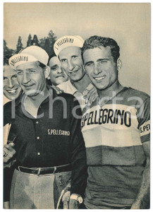 Cartolina originale da collezione 1957 CICLISMO SAN PELLEGRINO  Gino BARTALI Alfredo SABBADIN Cartolina 3 1