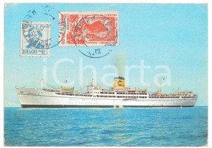 Fotografia d epoca originale 1950 ca COSTA CROCIERE Motonave Andrea C.  Cartolina FG VG 1