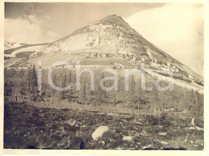 Fotografia d epoca originale 1935 Area di KIROVSK ex URSS Panorama con miniera  Fotografia 24x18 cm 1