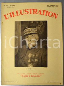 Giornale, rivista storica 1932 L ILLUSTRATION Mort du GÃ©nÃ©ral PAU  MusÃ©es de province Journal nÂ°4636 1