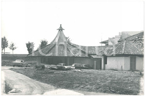 Fotografia d epoca originale 1970 ca CAMPESONE / GALBIATE Villa di Adriano CELENTANO in costruzione 5 Foto 1