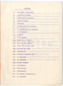 Documento originale, autentico 1940 ca TRIESTE Riunione Adriatica SicurtÃ   Memoriale dattiloscritto 27 pp. 1