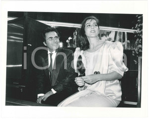 Fotografia d epoca originale 1987 FESTIVAL DI SANREMO  Al BANO Romina POWER in platea  Foto 1