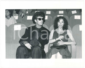 Fotografia d epoca originale 1987 VENEZIA Mostra del CINEMA  Rupert EVERETT con Stefania SANDRELLI 2 Foto 1