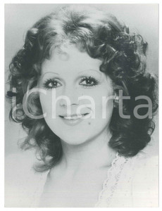 Fotografia d epoca originale 1975 ca COSTUME Cantante Orietta BERTI  Ritratto  Foto 18x24 cm 1