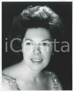 Fotografia d epoca originale 1975 ca OPERA Janet BAKER English mezzosoprano  Portrait  Photo 1