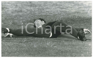 Fotografia d epoca originale 1975 ca CALCIO JUVENTUS Campo COMBI JosÃ© ALTAFINI in allenamento 16 Foto 30x18 1