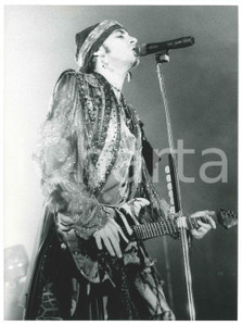 Fotografia d epoca originale 1987 MILANO  LITTLE STEVEN in concerto  Ritratto 2 Foto 18x24 cm 1