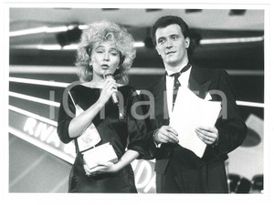 Fotografia d epoca originale 1984 RIVA DEL GARDA  VELA D ORO Rossana CASALE Mauro MICHELONI 1 Foto 24x18 1