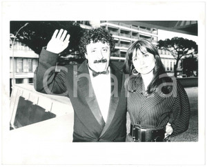 Fotografia d epoca originale 1985 ca ITALIA  TEATRO MemÃ¨ PERLINI Cristiana BORGHI Foto 25x20 cm 1 1