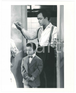 Fotografia d epoca originale 1988 CINEMA Ladri di saponette  Maurizio NICHETTI Federico RIZZO sul set 1 1