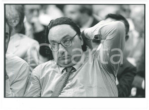 Fotografia d epoca originale 1985 ca PARTITO SOCIALISTA Gianni DE MICHELIS Politico Foto 24x17 cm 4 1