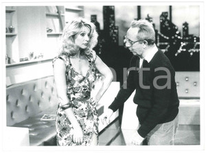 Fotografia d epoca originale 1985 ca RAI Loretta GOGGI Eros MACCHI Fotografia 24x18 cm 1