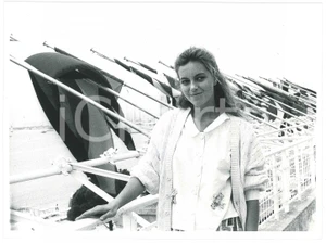 Fotografia d epoca originale 1985 ca CANNES Greta SCACCHI Ritratto dell attrice  Foto 24x18 cm 1