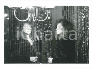 Fotografia d epoca originale 1984 RAIDUE Delia GUALTIERO ospite a IL CAPPELLO SULLE VENTITRÃˆ Foto 24x18 1 1