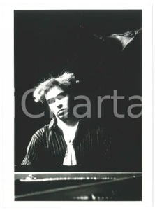 Fotografia d epoca originale 1985 ca MUSICA Ivo POGORELICH Ritratto del pianista  Foto 18x24 cm 1