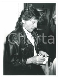 Fotografia d epoca originale 1985 ca CINEMA Roman POLANSKI Directore  Photo 17x24 cm 1