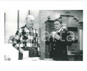 Fotografia d epoca originale 1988 RAI 3 TRASMISSIONE FORZATA Dario FO e i carabinieri  Foto 3 25x20 cm 1
