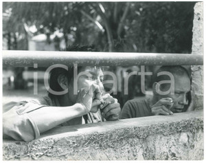 Fotografia d epoca originale 1965ca VENEZUELA scorci di vita 1 Foto ARTISTICA VINTAGE cm 27x21 1
