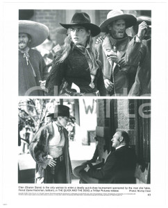 Materiale cinematografico d’epoca 1995 THE QUICK AND THE DEAD Gene HACKMAN Sharon STONE  Foto 20x25 cm 1