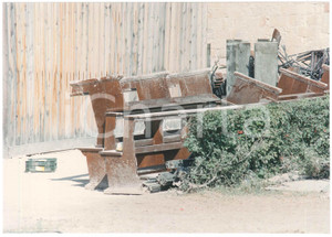 Fotografia d epoca originale 1997 TERREMOTO DI ASSISI Banchi del Duomo  Foto 25x18 cm 1