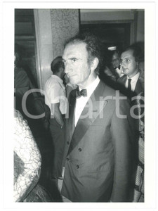 Fotografia d epoca originale 1985 ca ITALIA  COSTUME Piero OTTONE Ritratto del giornalista  Foto 18x24 cm 1