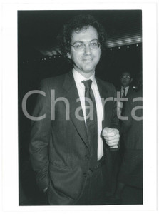 Fotografia d epoca originale 1986 MILANO Charles SABEL a un convegno  Foto 18x24 cm 1