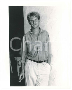 Fotografia d epoca originale 1985 ca CINEMA James WILBY Ritratto dell attore  Foto 20x25 cm 3 1