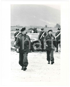 Fotografia d epoca originale 1985 ca ESERCITO ITALIANO Generale DI GENNARO Foto 20x25 cm 1 1