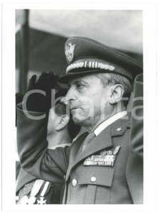 Fotografia d epoca originale 1990 ca ESERCITO ITALIANO Generale Luigi POLI Ritratto  Foto 18x24 cm 4 1
