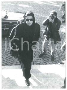 Fotografia d epoca originale 1990 FINO MORNASCO Carolina di MONACO  Commemorazione Stefano CASIRAGHI Foto 1