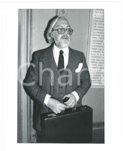 Fotografia d epoca originale 1985 ca MILANO Convegno IL SOLE 24 ORE  Pier Giusto JAEGER  Foto 20x25 cm 8 1