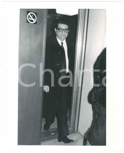 Fotografia d epoca originale 1988 ? MILANO Camera di Commercio  Ministro Antonio LA PERGOLA Foto 20x25 5 1