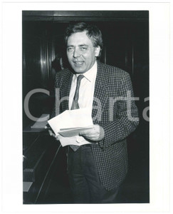 Fotografia d epoca originale 1985 ca MILANO Palazzo Marino  Roberto CAMAGNI Politico PCI  Foto 20x25 cm 1 1