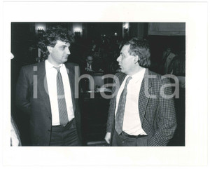 Fotografia d epoca originale 1985 ca MILANO Palazzo Marino  Roberto CAMAGNI Antonio INTIGLIETTA  Foto 2 1
