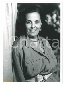 Fotografia d epoca originale 1985 ca ITALIA  COSTUME Gina LAGORIO Ritratto della scrittrice  Foto 18x24 1 1