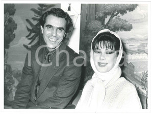 Fotografia d epoca originale 1986 MILANO Terrazza Martini  Edwige FENECH Aldo TERLIZZI  Foto 24x18 cm 1 1